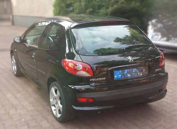 Peugeot 206 plus cena 9500 przebieg: 221000, rok produkcji 2009 z Sosnowiec małe 29